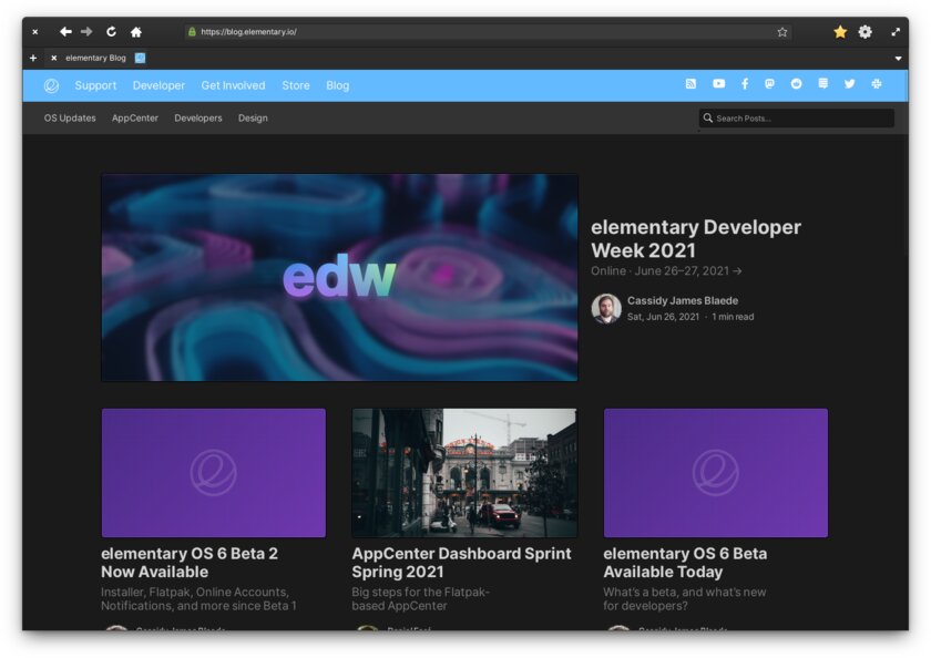 Дистрибутив elementary OS обновился до версии 6.0: тёмная тема, новый установщик и не только