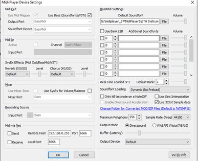 SoundFont Midi Player 5.7. Скриншот 3