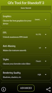 GFX Tool for Standoff 2 2.0. Скриншот 2