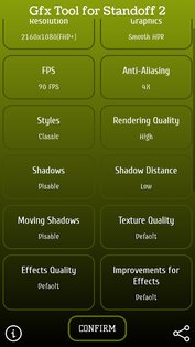 GFX Tool for Standoff 2 2.0. Скриншот 4