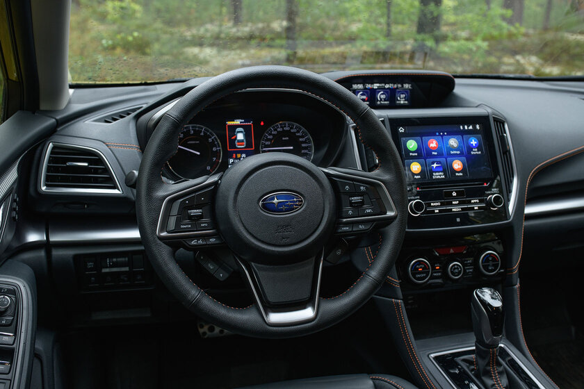 Младший в созвездии. Тест-драйв нового Subaru XV 2021 — Интерьер и оснащение. 13