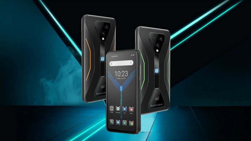 Blackview начинает продажи первого в мире защищённого игрового флагмана BL5000 c 5G
