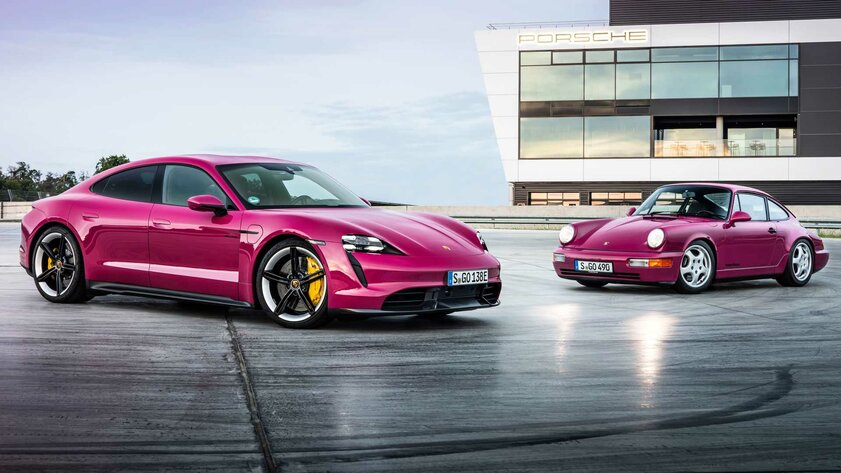 Porsche Taycan научился парковаться без водителя и обзавёлся Android Auto (да, его не было)