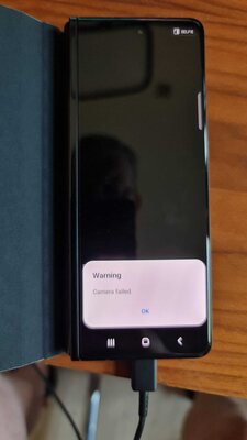 Разблокировка загрузчика в Galaxy Z Fold 3 отключает камеры устройства