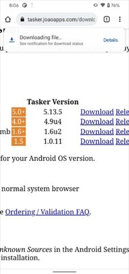 Chrome для Android тестирует новый интерфейс для загрузок и закладок