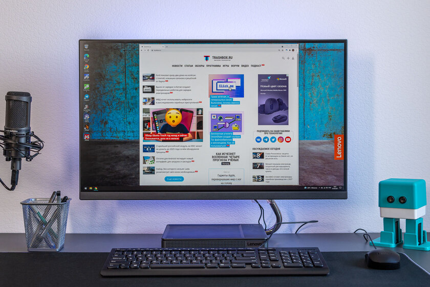 Попробовал моноблок вместо ноутбука и приятно удивился. Обзор Lenovo IdeaCentre AIO 5 (27)