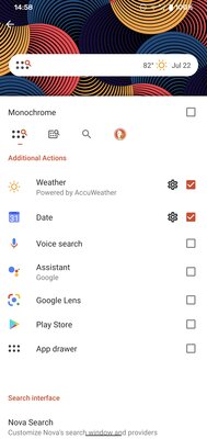 Вышел Nova Launcher 7: адаптивная тема из Android 12, погода в поиске и новые жесты