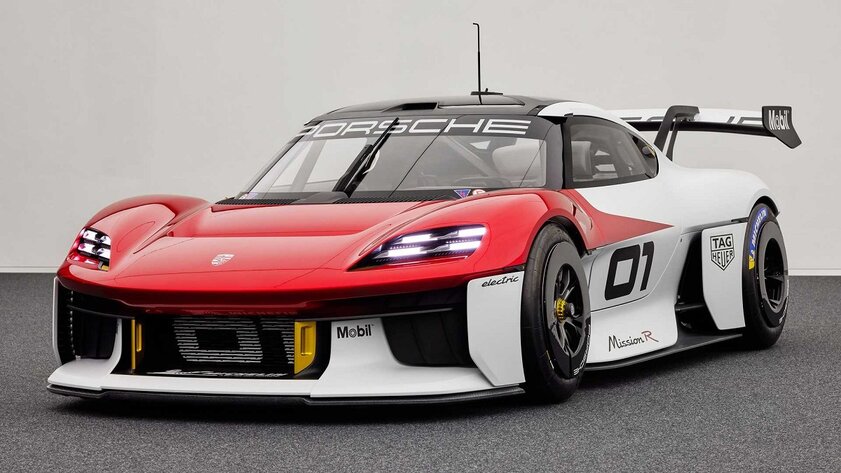 Porsche представила Mission R: гоночный электрокар на 1088 лошадей с нулевым вредом для экологии