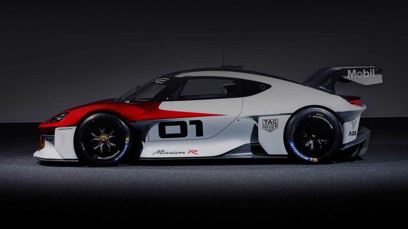 Porsche представила Mission R: гоночный электрокар на 1088 лошадей с нулевым вредом для экологии