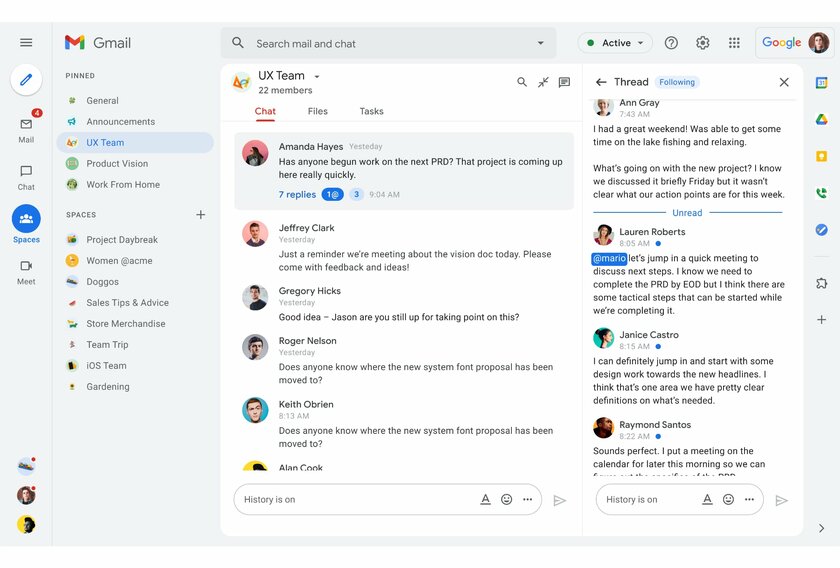 Gmail превращается в универсальное приложение. Теперь через него можно звонить