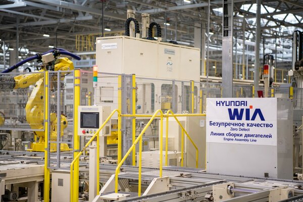 Hyundai открывает завод двигателей в Санкт-Петербурге — пятый в мире