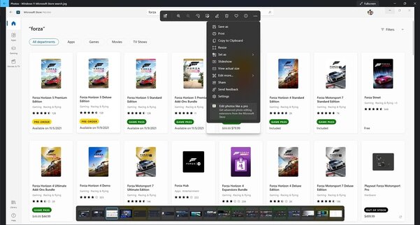 Новое приложение Фотографии из Windows 11 уже можно скачать