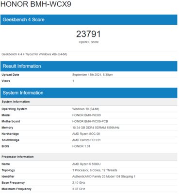 Теперь с Ryzen 5-го поколения. Обзор HONOR MagicBook 15 — Железо и производительность. 17