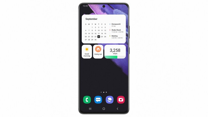 Samsung начинает бета-тестирование Android 12 с One UI 4