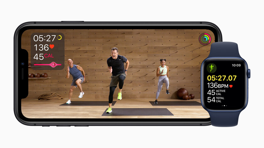 В Россию приходит сервис персональных тренировок Apple Fitness+. Чем он интересен