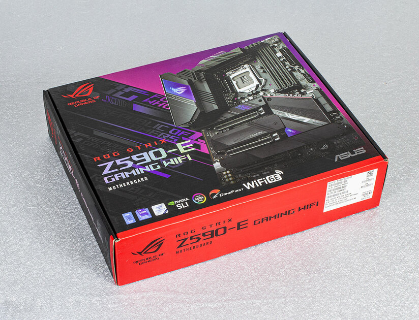 Обзор матплаты ASUS ROG STRIX Z590-E GAMING WIFI: баланс цены и полезных инструментов — Комплектация. 1