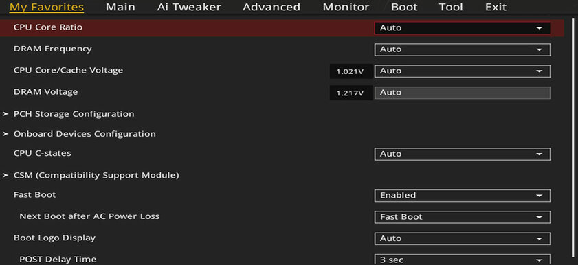 Обзор матплаты ASUS ROG STRIX Z590-E GAMING WIFI: баланс цены и полезных инструментов — UEFI-оболочка BIOS. 2