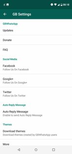 GBWhatsApp 21.20.0. Скриншот 3