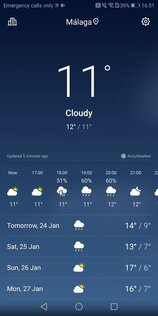 HUAWEI Погода 14.0.15.301. Скриншот 2