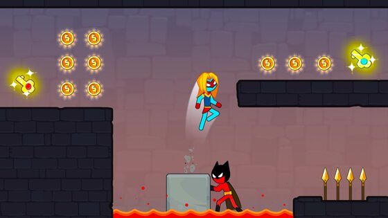Stickman Red And Blue 2.6.6. Скриншот 3
