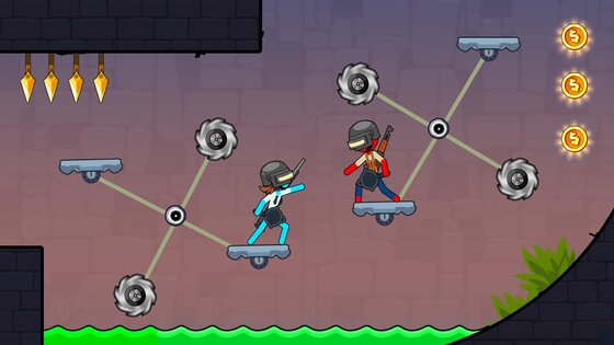 Stickman Red And Blue 2.6.6. Скриншот 4