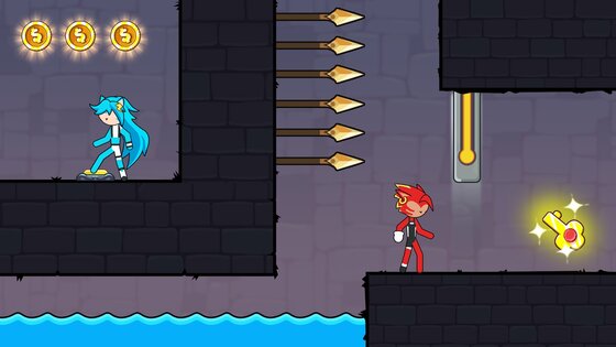 Stickman Red And Blue 2.6.6. Скриншот 21