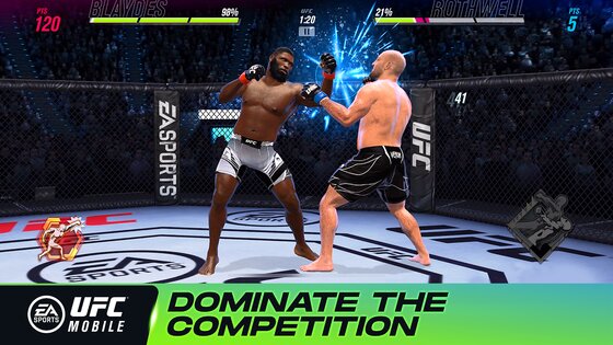 UFC Mobile 2 1.11.09. Скриншот 3