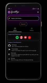 SpotiFlyer 3.6.3. Скриншот 1