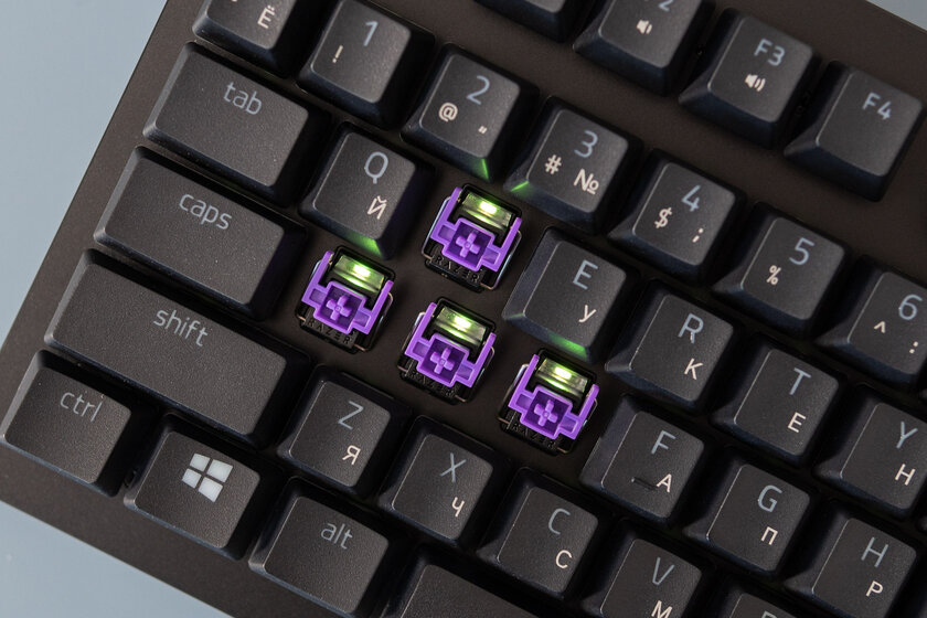 Эту клавиатуру можно (и нужно!) кастомизировать. Обзор Razer Huntsman V2 TKL — Переключатели и производительность. 3