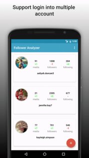 Follower Analyzer для Instagram* 9.0.4. Скриншот 1