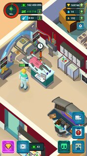 Zombie Hospital Tycoon 2.15.1. Скриншот 13