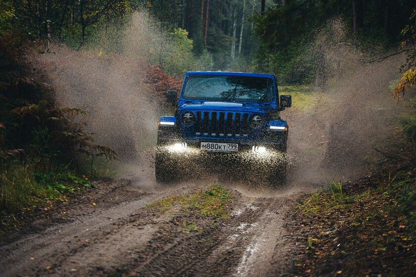 Самый. Настоящий. Джип! Проехал 2 000 км на Jeep Wrangler Rubicon (2018) и делюсь впечатлениями — Опыт вождения. 6