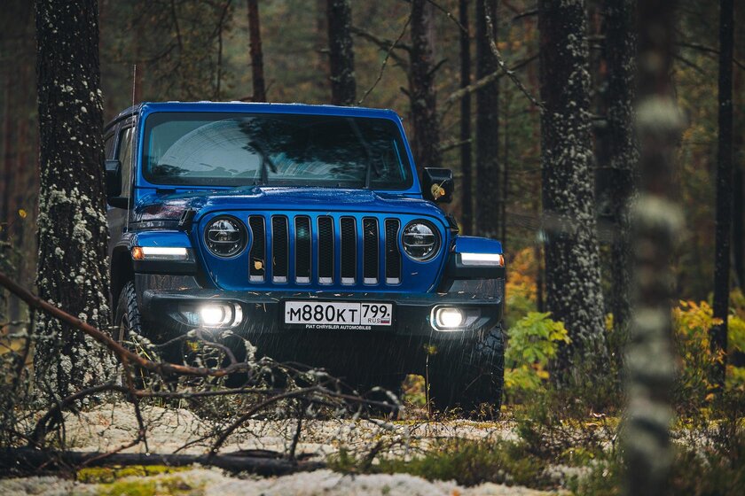 Самый. Настоящий. Джип! Проехал 2 000 км на Jeep Wrangler Rubicon (2018) и делюсь впечатлениями — Опыт вождения. 8