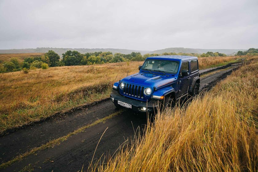Самый. Настоящий. Джип! Проехал 2 000 км на Jeep Wrangler Rubicon (2018) и делюсь впечатлениями — Опыт вождения. 13