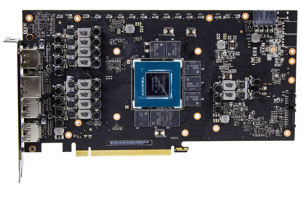 Обзор ASUS TUF Gaming GeForce RTX 3060 Ti OC: выбор чуть-выше-среднего уровня — Особенности конструкции. 5