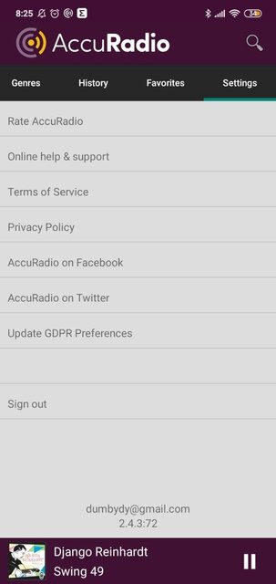 ТОП-7 программ для радио на телефоне Android: бесплатные приложения — AccuRadio. 8