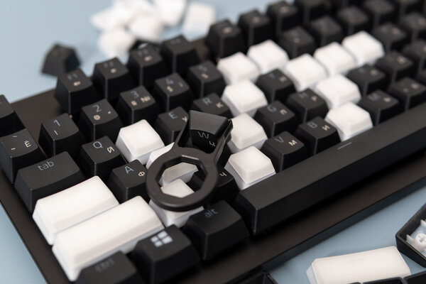 «Невидимые» клавиши и 65% от полноформатной клавиатуры. Обзор Razer BlackWidow V3 Mini — Набор для кастомизации Razer. 5
