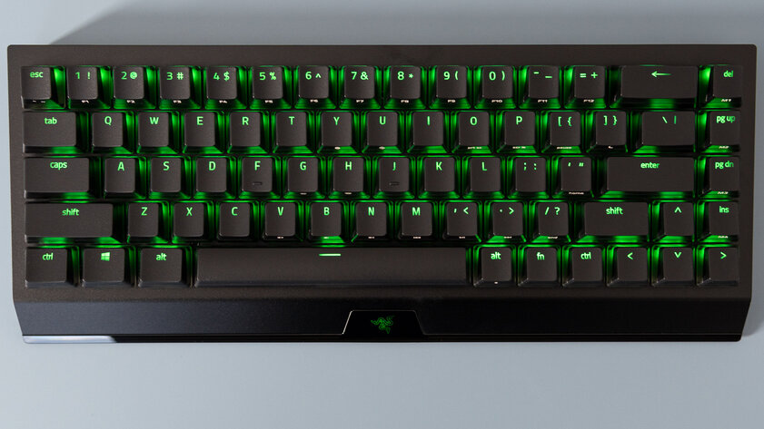 «Невидимые» клавиши и 65% от полноформатной клавиатуры. Обзор Razer BlackWidow V3 Mini — Переключатели и производительность. 1