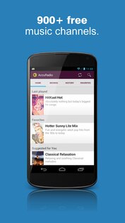 AccuRadio 2.4.8. Скриншот 2