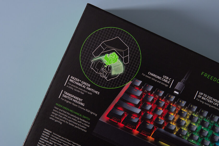 «Невидимые» клавиши и 65% от полноформатной клавиатуры. Обзор Razer BlackWidow V3 Mini — Переключатели и производительность. 3
