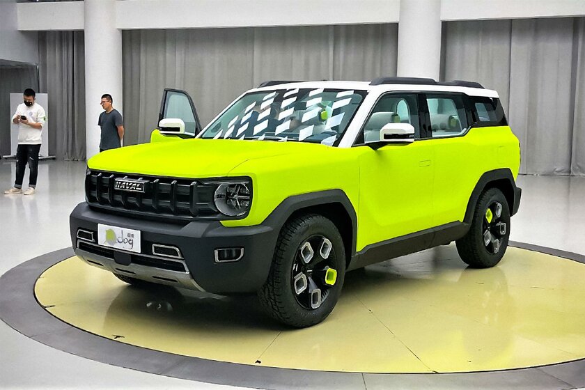 HAVAL представила новый внедорожник X Dog с дисплеем даже на руле