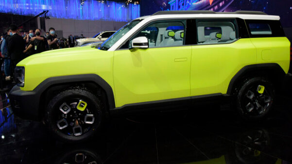 HAVAL представила новый внедорожник X Dog с дисплеем даже на руле