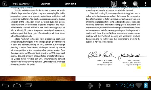 EBookDroid 2.7.4.1. Скриншот 11