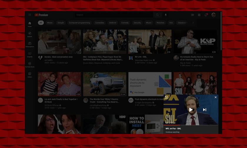 Недосмотренные на смартфоне видео YouTube можно сразу продолжить смотреть на компьютере
