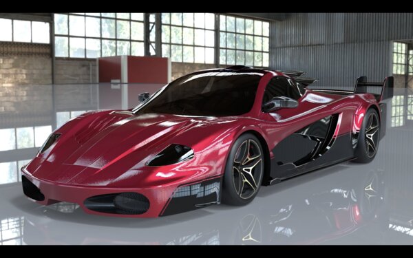 Легендарный инженер объединил дизайны Ferrari и Maserati в автомобиле для GTA V