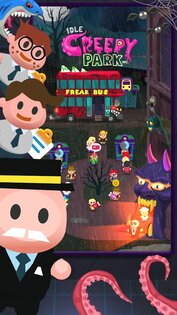Idle Creepy Park 1.2.2. Скриншот 1
