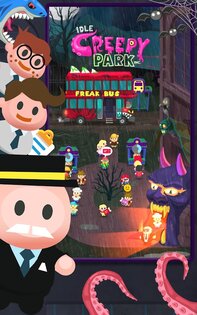 Idle Creepy Park 1.2.2. Скриншот 13