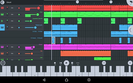 FL Studio Mobile. Скриншот 4