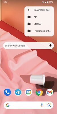Виджеты Chrome для Android полностью перерисовали. Добавили даже игру про динозавра