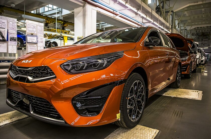 В России стартовало производство обновлённого KIA Ceed